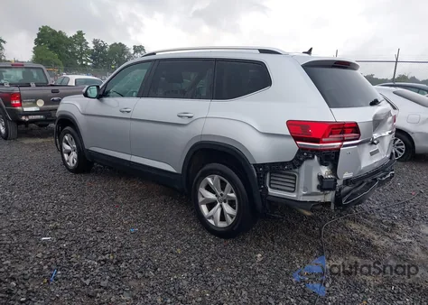 2019 Volkswagen Atlas 3.6L V6 Se W/Technology from USA, damaged, VIN 1V2UR2CA4KC577105